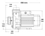 Espa Wiper3 150M two-speed pump, reconditioned - Haga clic para ampliar