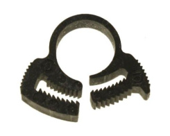 3/8" pipe clamp, plastic